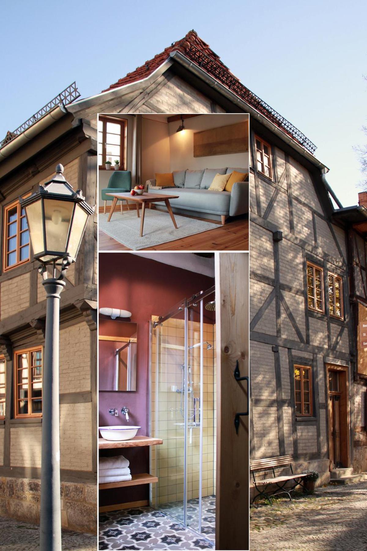 Ferienhaus -Kaisereinsde - In Lehmbauweise Parken Gratis Quedlinburg Bagian luar foto